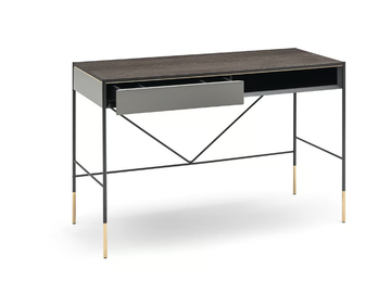 ERA - Wooden secretary desk with drawers by Living Divani - view 3